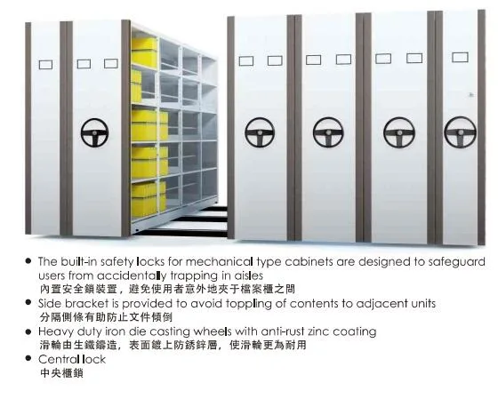 Durable Steel Modern Mobile Storage Cabinet for Office School