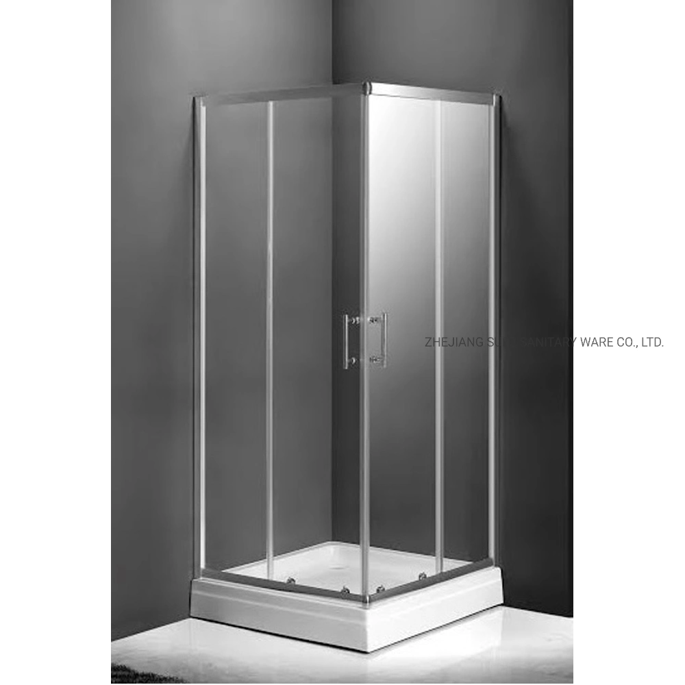 Square Used Shower Room Glass Shower Door Sanitary Ware Bathroom Shower Enclosure