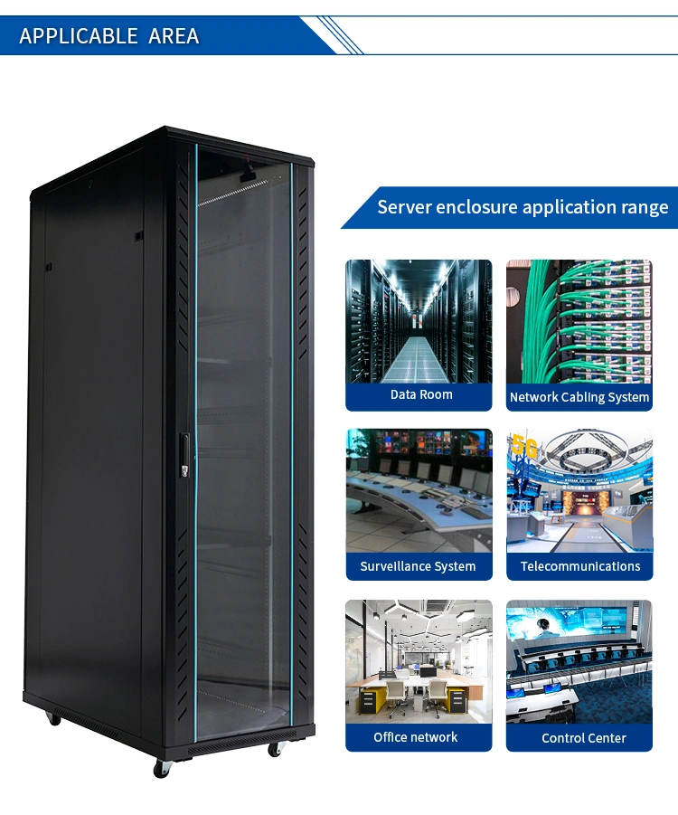 19inch Network Server Rack 18u 20u 22u 24u 27u 32u 36u 42u 47u Indoor Network Switch Server Cabinet